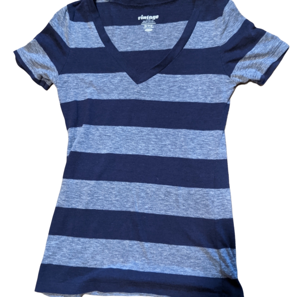 Vintage Old Navy Purple Striped Tee